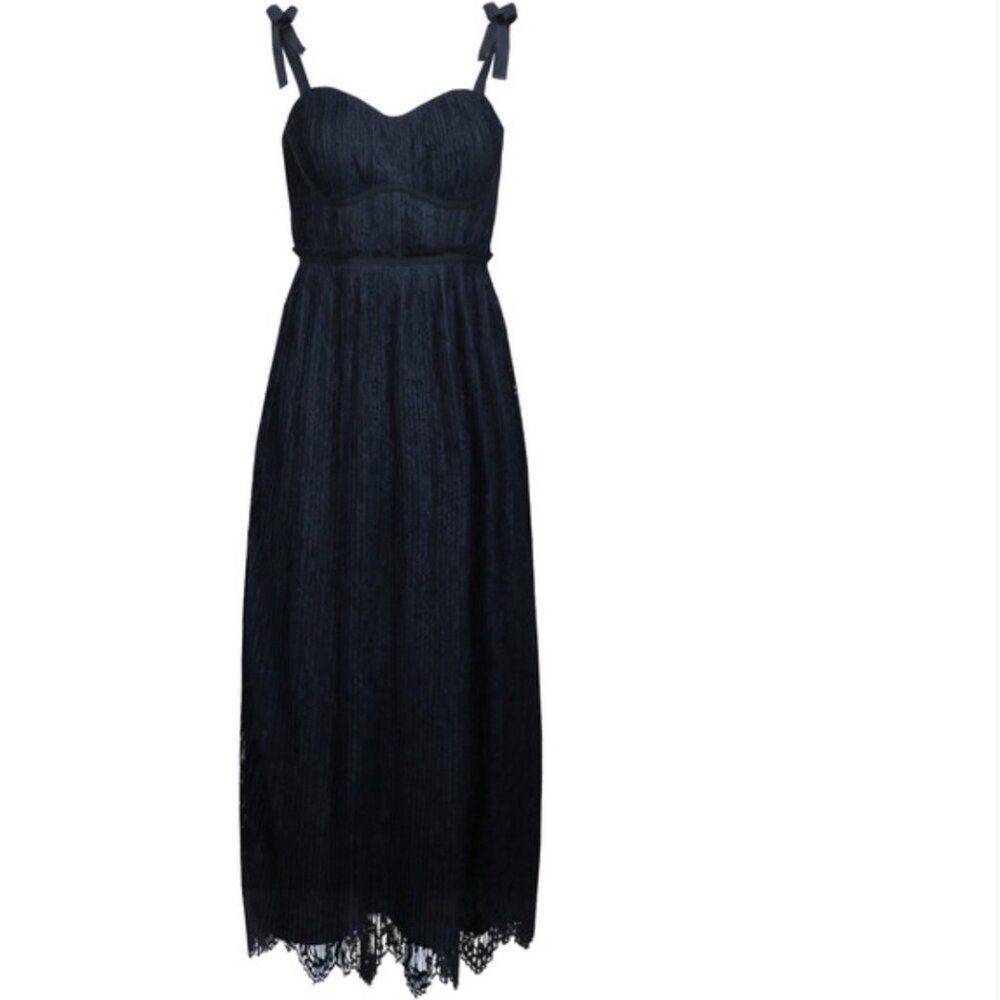 Jonathan Simkhai Bonnie Dress in Black - Picture 6 of 16